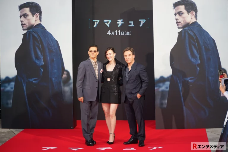 『アマチュア』ジャパンプレミア開催！主演のラミ・マレックが7年ぶりの来日！記事内の2枚中20番目の写真