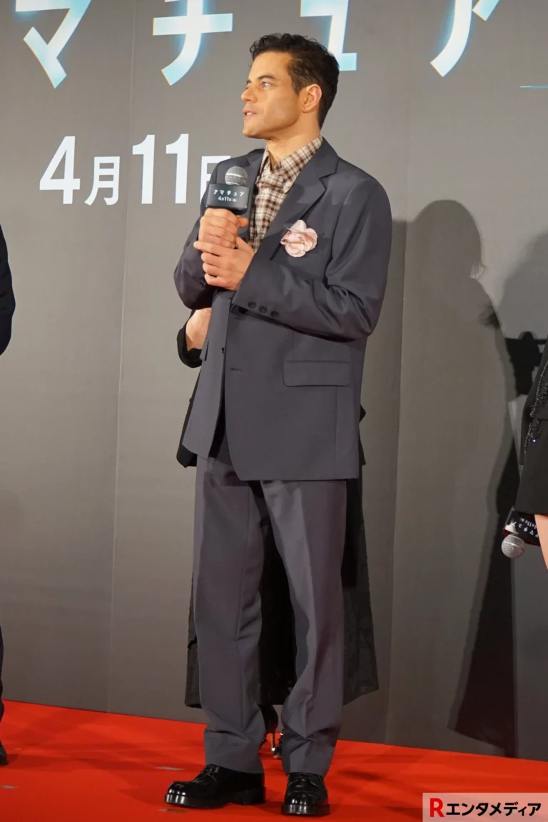 『アマチュア』ジャパンプレミア開催！主演のラミ・マレックが7年ぶりの来日！記事内の6枚中20番目の写真