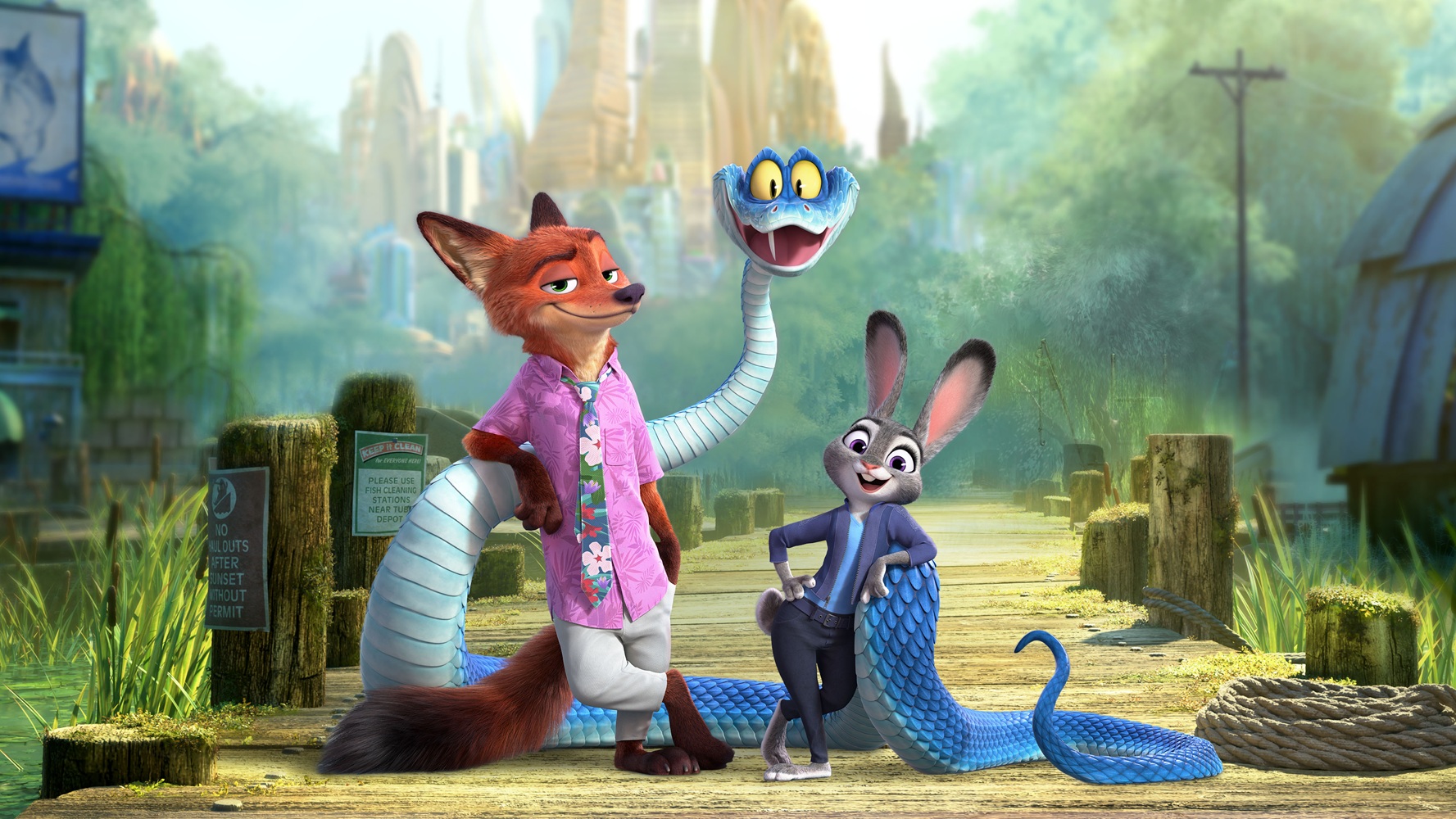 『ズートピア２』12月5日(金)に日本公開決定！初の場面写真解禁！