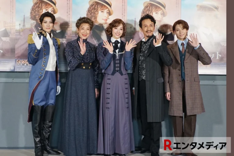 ミュージカル『コレット』　明日海りお「頼れる人がいるのは心強い」七海ひろきと宝塚同期コンビが共演記事内の6枚中7番目の写真